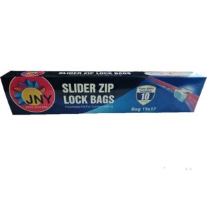 SLIDER ZIP LOCK BAGS