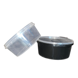 RO TE 750 ML Flat Round Container