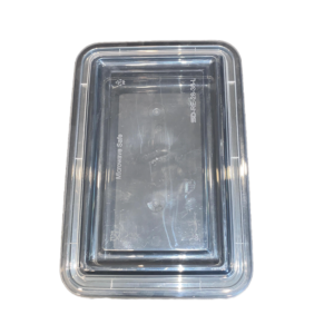 SD 28 OZ BLACK RECTANGLE CONTAINER